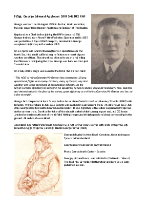 A preview of a PDF biography for Appleton, George Edward
